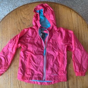 LLBean Raincoat size 6x/7